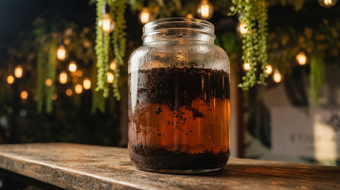 Cold Brew — filtrando el café